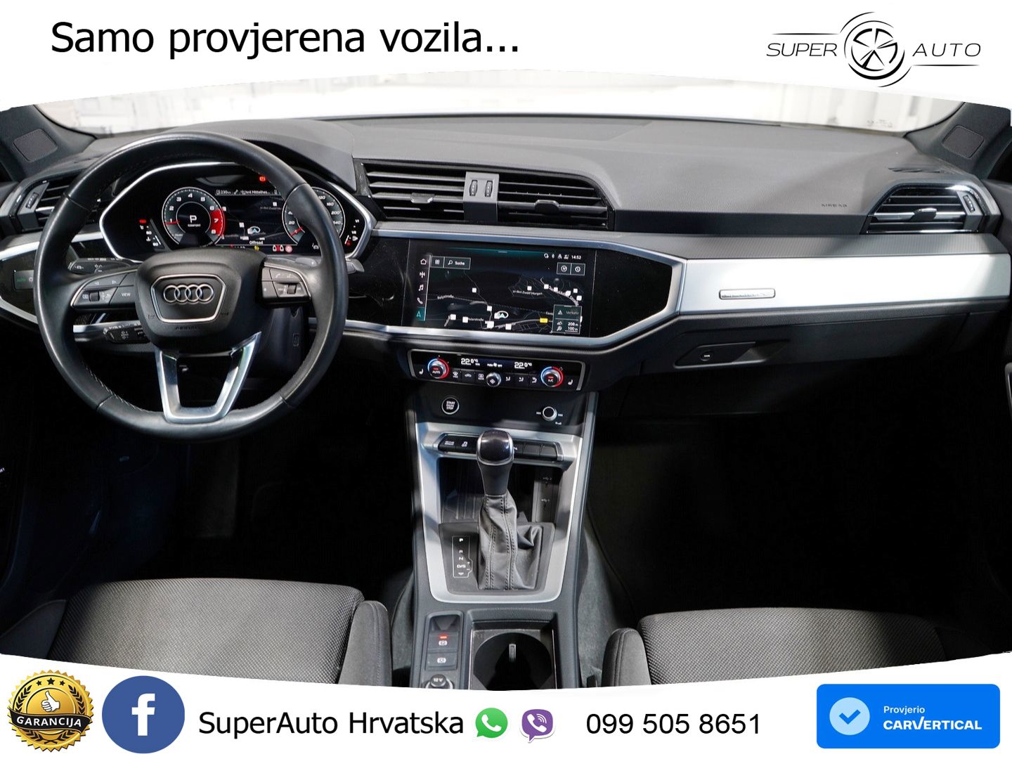 Audi Q3 40 TFSI (190 KS) quattro S tronic S line LED+GR SJED+ACC