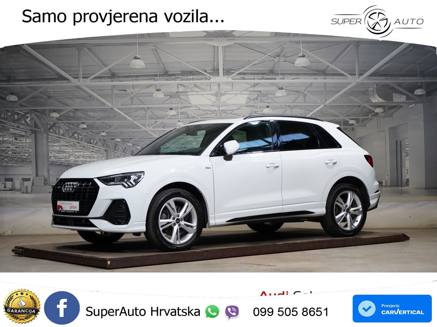 Audi Q3 40 TFSI (190 KS) quattro S tronic S line LED+GR SJED+ACC