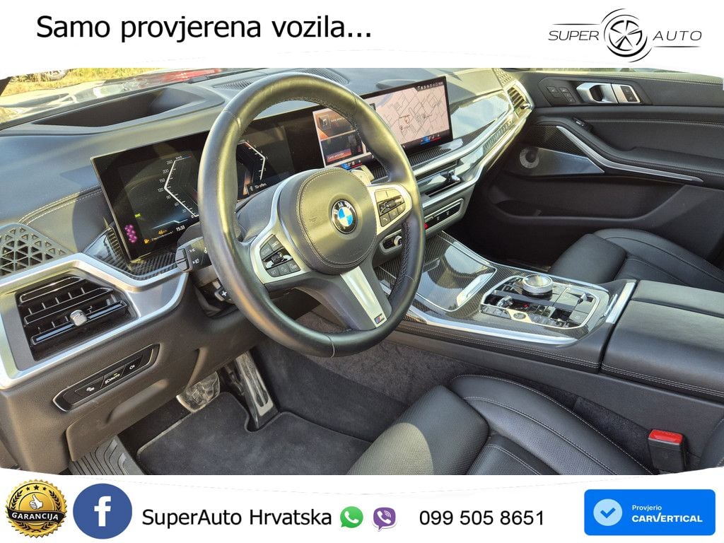BMW X7 40d (352 KS) xDrive Steptronic M Sport ZRAČNI+ACC+GR SJED+KAM+PANO