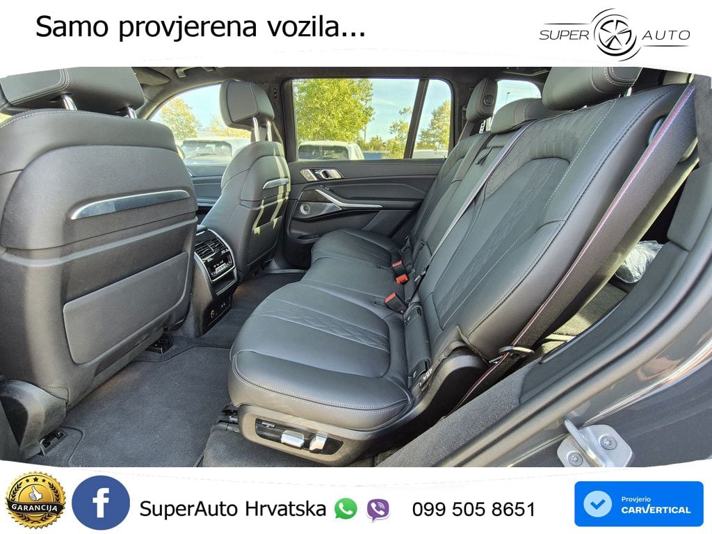 BMW X7 40d (352 KS) xDrive Steptronic M Sport ZRAČNI+ACC+GR SJED+KAM+PANO