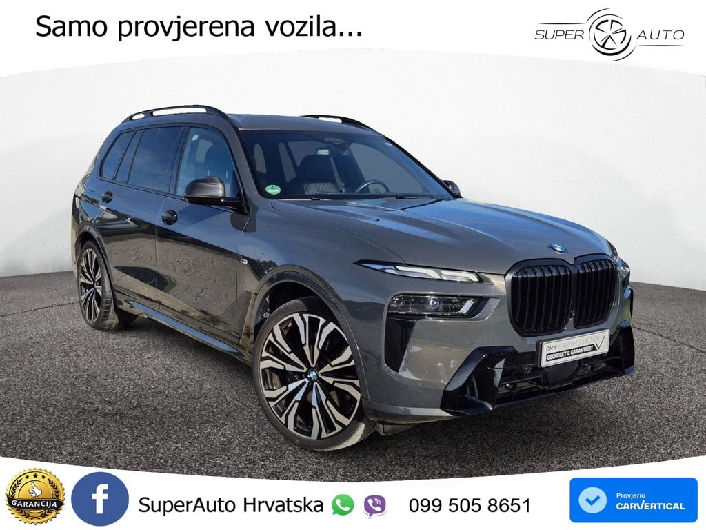 BMW X7 40d (352 KS) xDrive Steptronic M Sport ZRAČNI+ACC+GR SJED+KAM+PANO