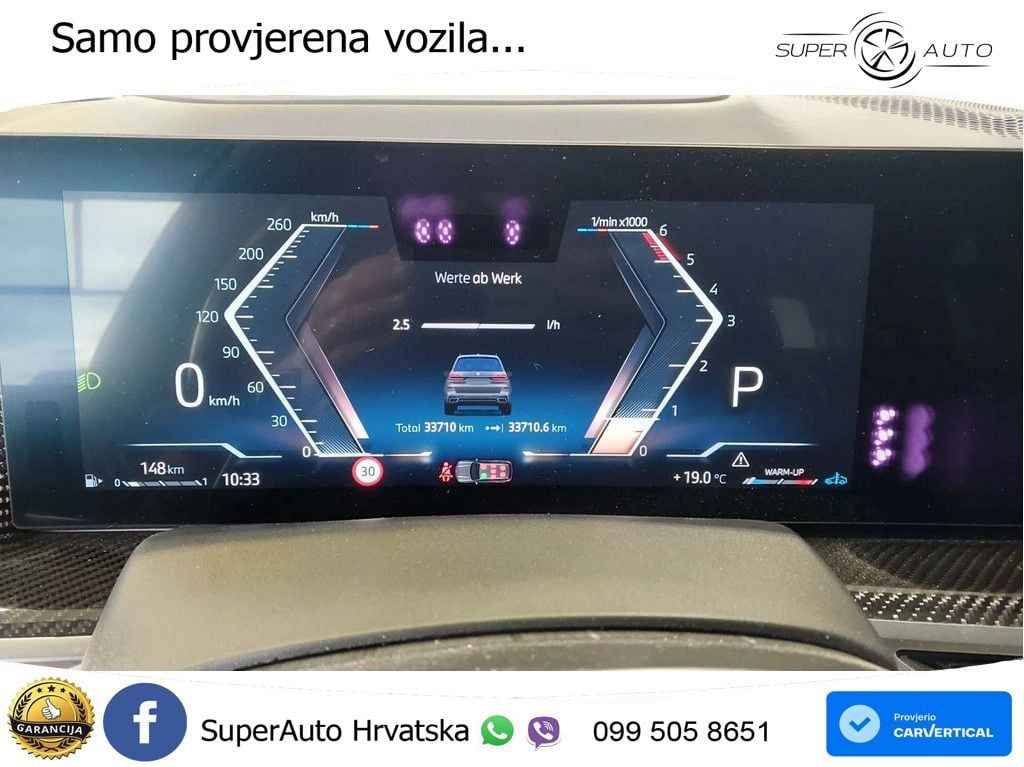BMW X7 40d (352 KS) xDrive Steptronic M Sport ZRAČNI+ACC+GR SJED+KAM+PANO