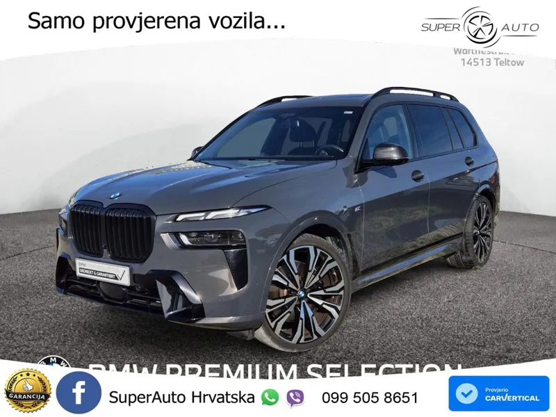 BMW X7 40d (352 KS) xDrive Steptronic M Sport ZRAČNI+ACC+GR SJED+KAM+PANO