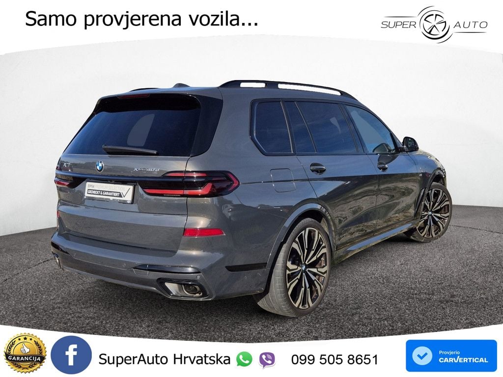 BMW X7 40d (352 KS) xDrive Steptronic M Sport ZRAČNI+ACC+GR SJED+KAM+PANO