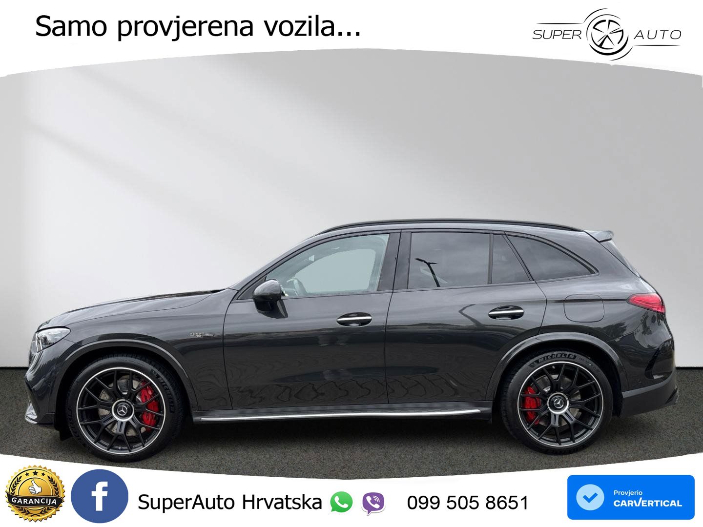 Mercedes AMG GLC 63 S E PERFORMANCE (680 KS) 4MATIC+ AMG SPEEDSHIFT MCT 9G ACC+HEAD+GR SJED+360+PANO