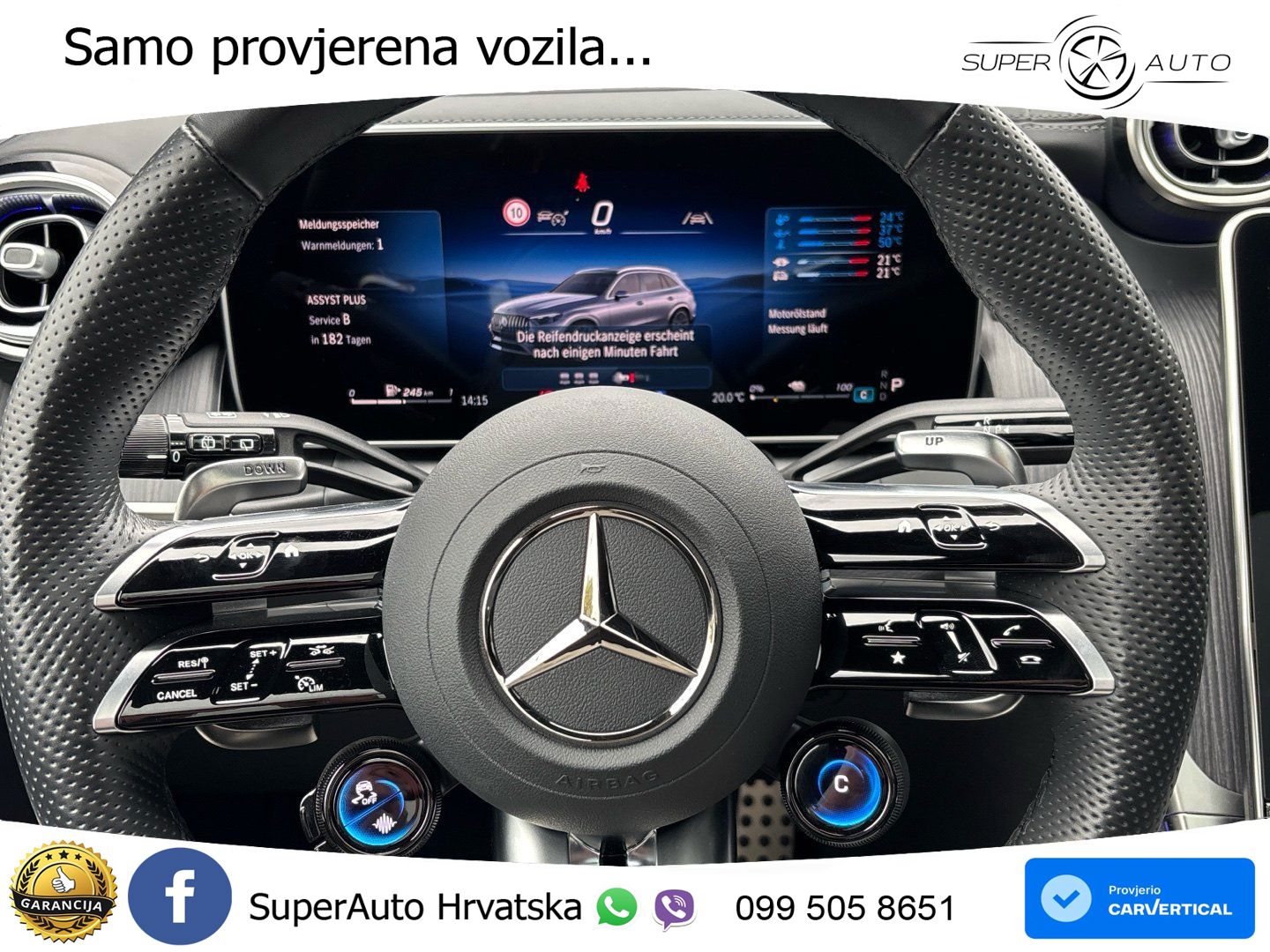 Mercedes AMG GLC 63 S E PERFORMANCE (680 KS) 4MATIC+ AMG SPEEDSHIFT MCT 9G ACC+HEAD+GR SJED+360+PANO