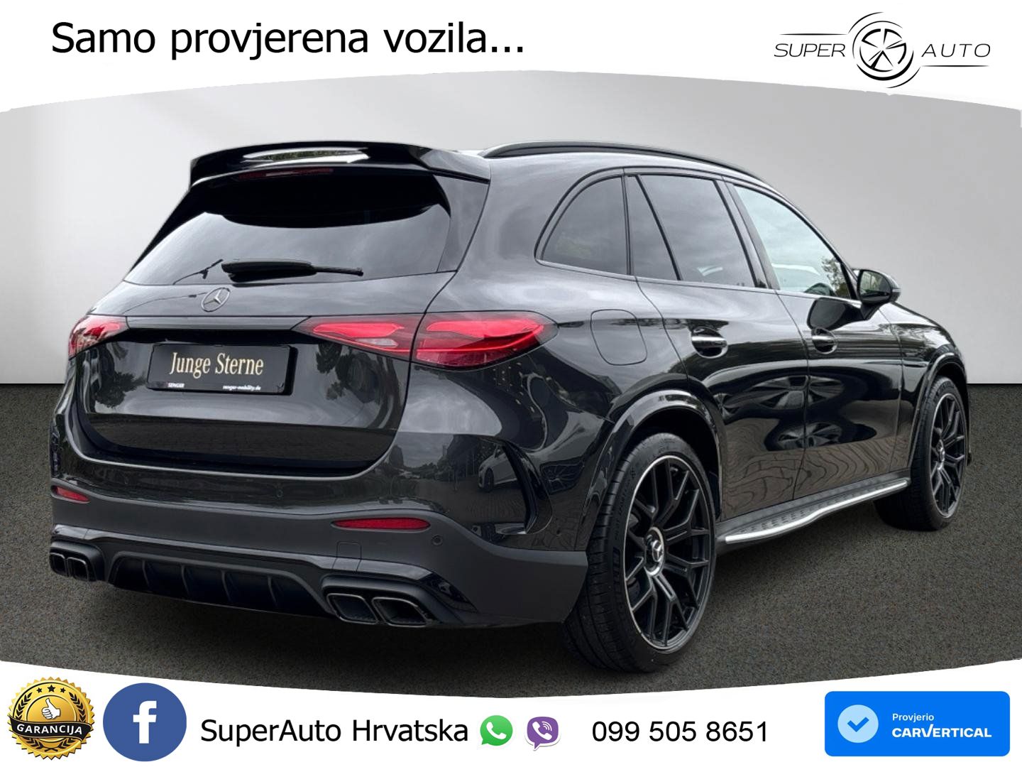 Mercedes AMG GLC 63 S E PERFORMANCE (680 KS) 4MATIC+ AMG SPEEDSHIFT MCT 9G ACC+HEAD+GR SJED+360+PANO