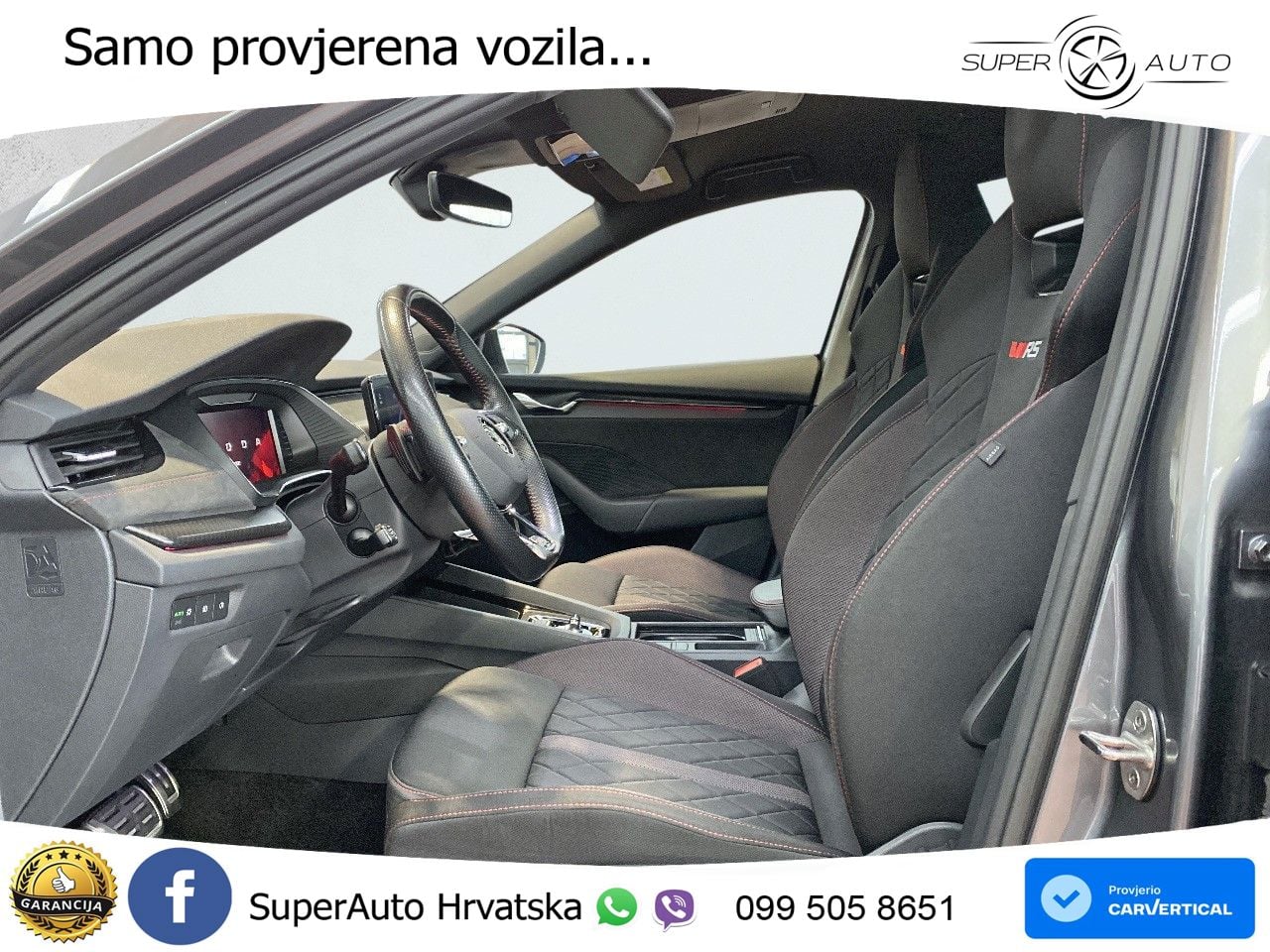 Škoda Octavia Combi RS 2.0 TDI (200 KS) DSG LED+GR SJED+ACC