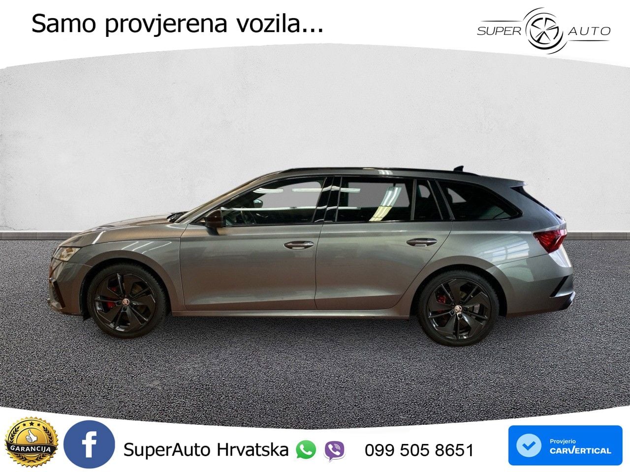 Škoda Octavia Combi RS 2.0 TDI (200 KS) DSG LED+GR SJED+ACC