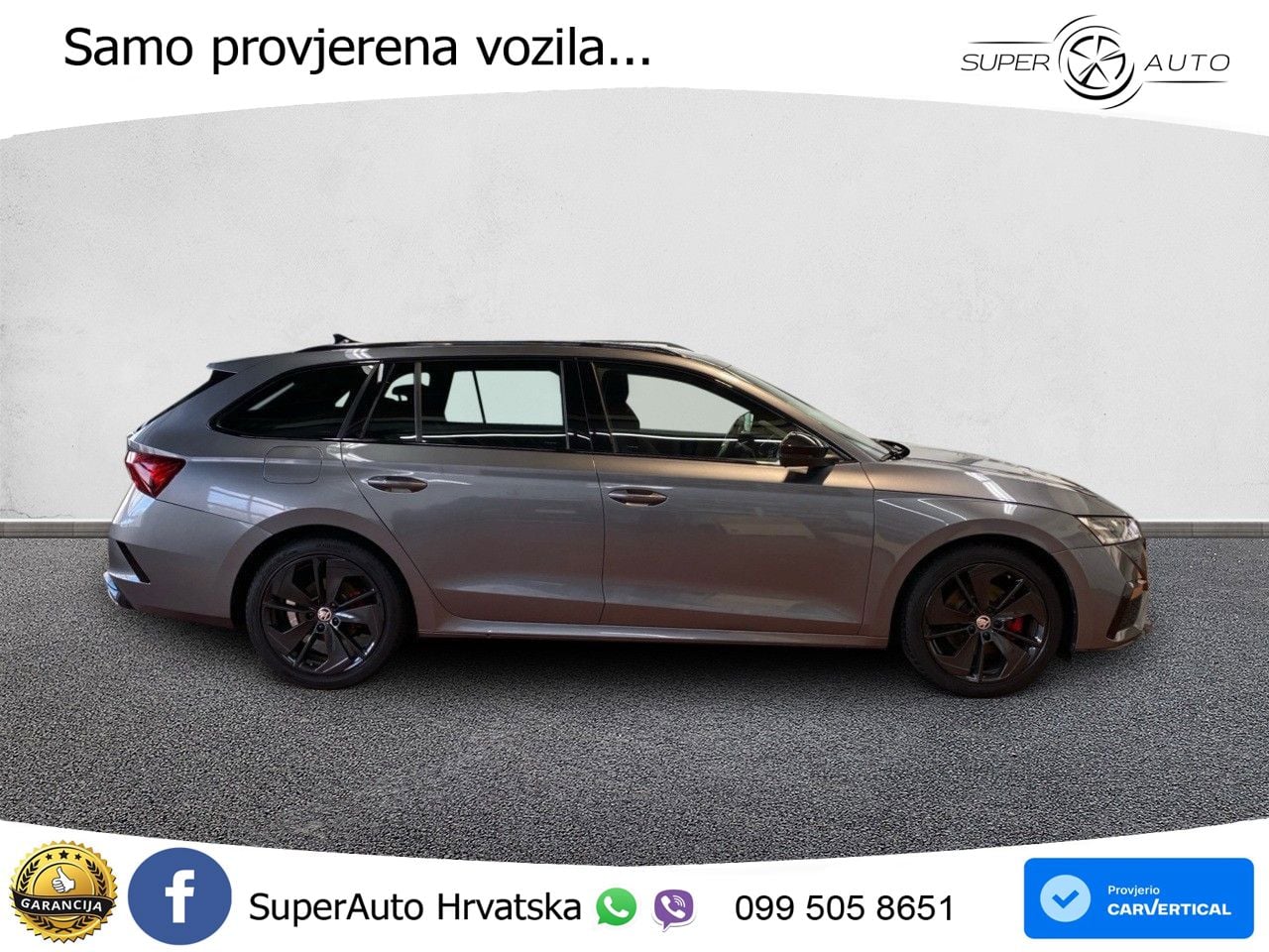 Škoda Octavia Combi RS 2.0 TDI (200 KS) DSG LED+GR SJED+ACC