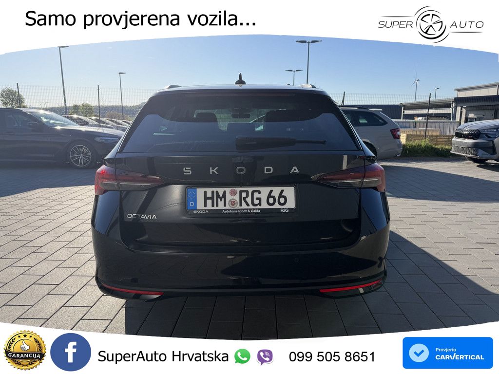 Škoda Octavia Combi 2.0 TDI (150 KS) DSG MATRIX+GR SJED+KAM