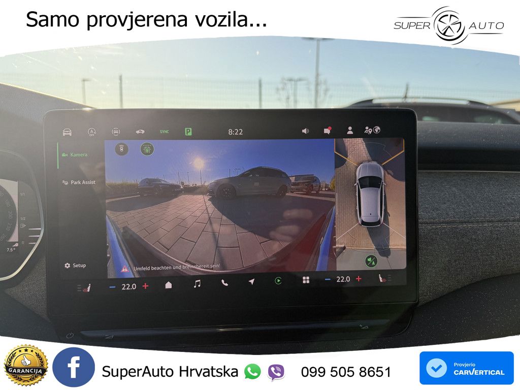 Škoda Octavia Combi 2.0 TDI (150 KS) DSG MATRIX+GR SJED+KAM