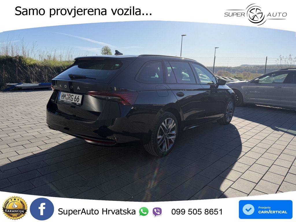 Škoda Octavia Combi 2.0 TDI (150 KS) DSG MATRIX+GR SJED+KAM