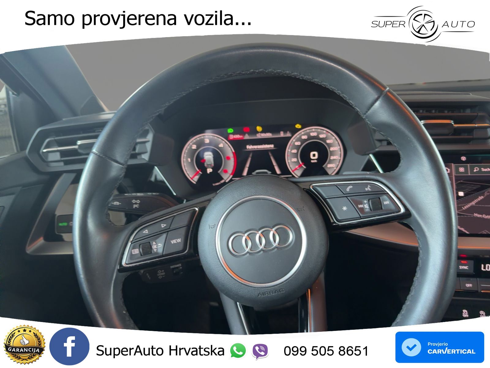 Audi A3 35 TDI (150 KS) S tronic LED+GR SJED+ACC
