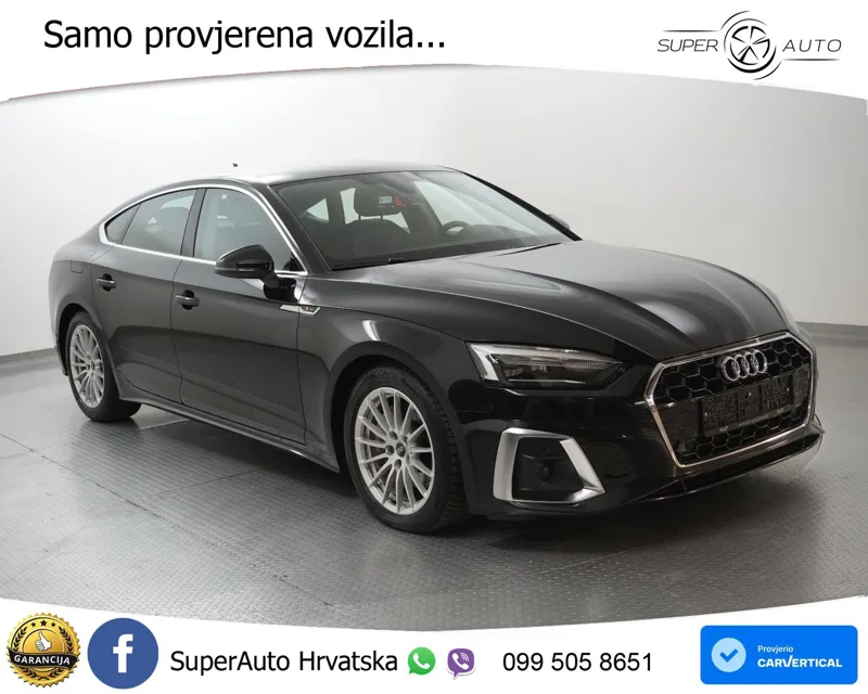 Audi A5 Sportback 40 TDI (204 KS) S tronic S line