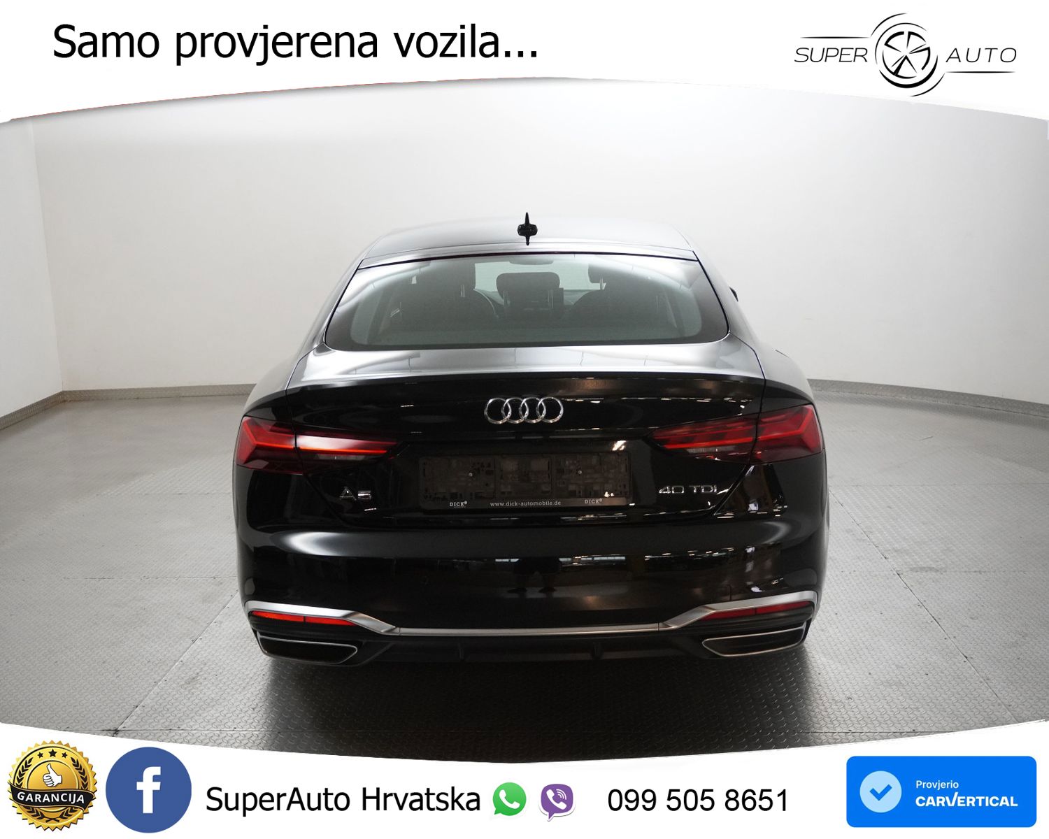 Audi A5 Sportback 40 TDI (204 KS) S tronic S line