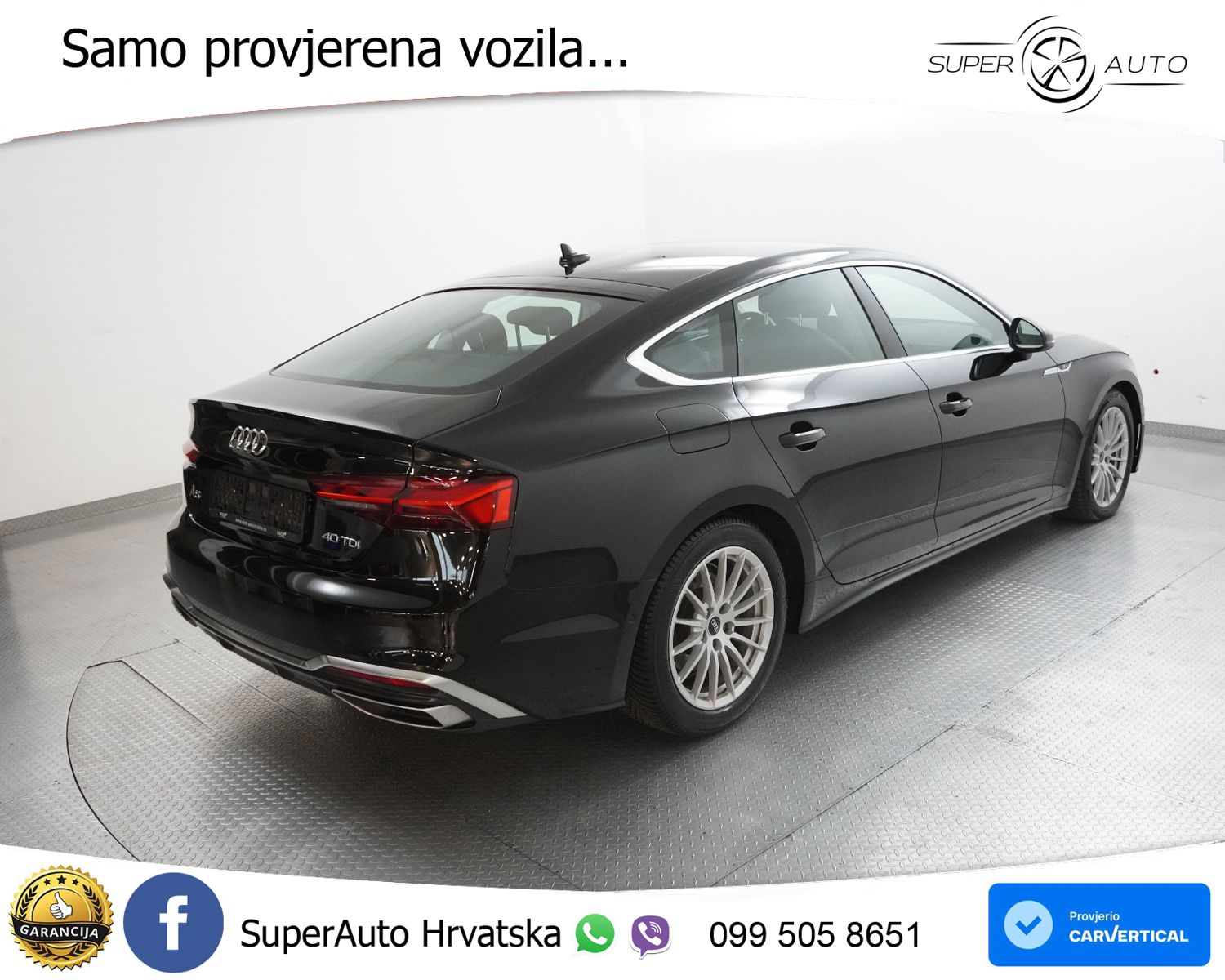 Audi A5 Sportback 40 TDI (204 KS) S tronic S line