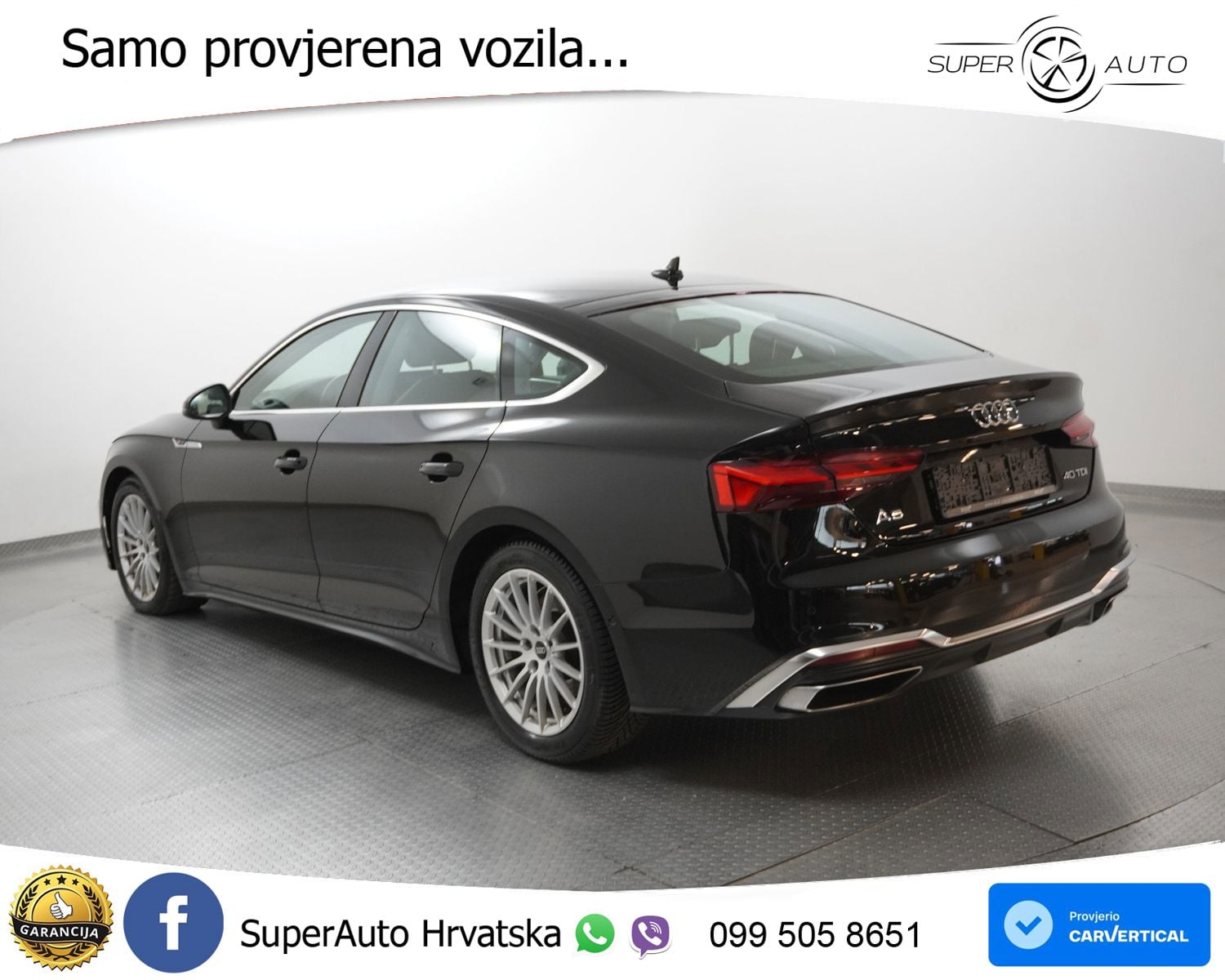 Audi A5 Sportback 40 TDI (204 KS) S tronic S line