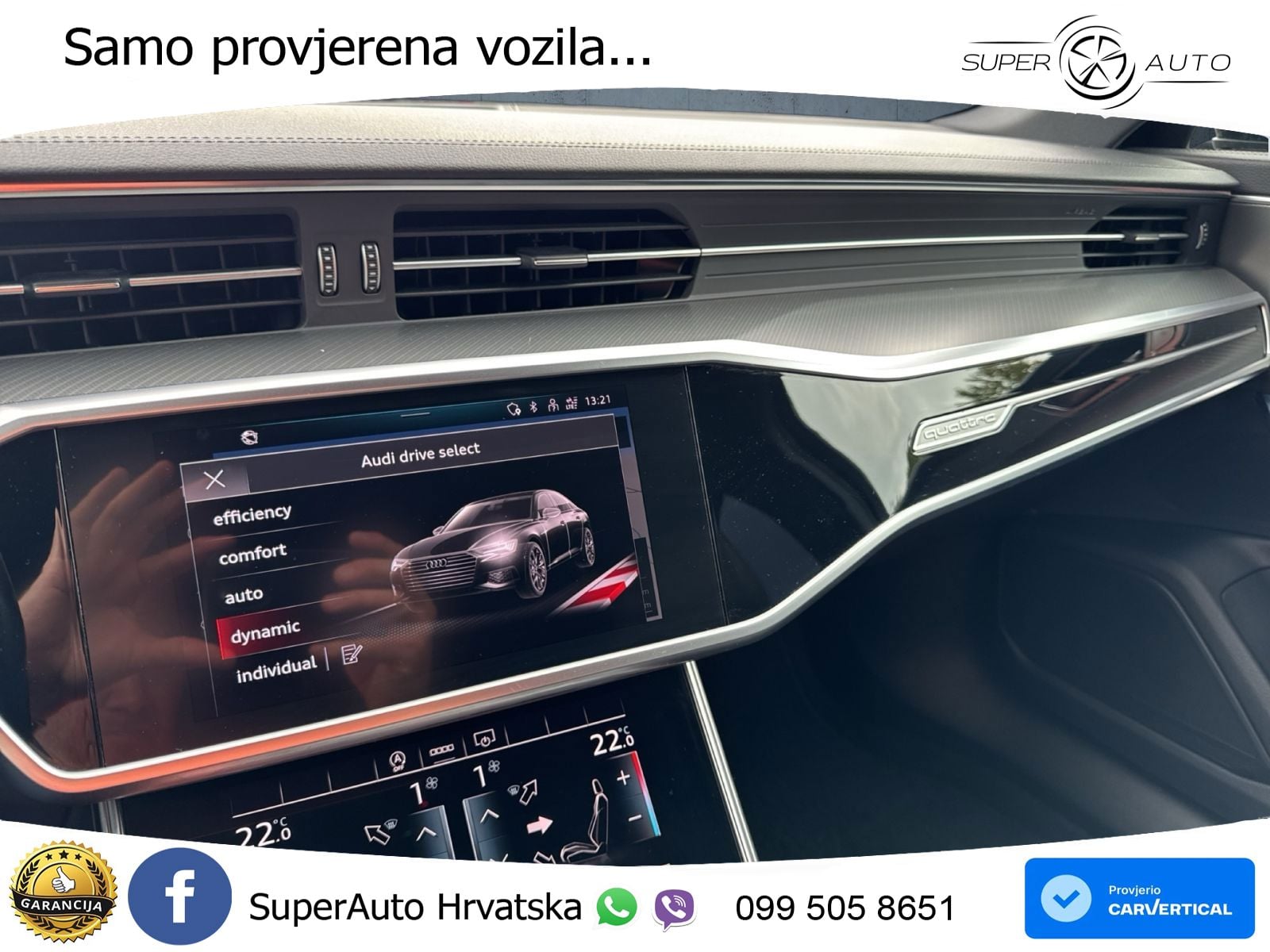 Audi A6 45 TFSI (265 KS) quattro ultra S tronic LED+GR SJED+ACC