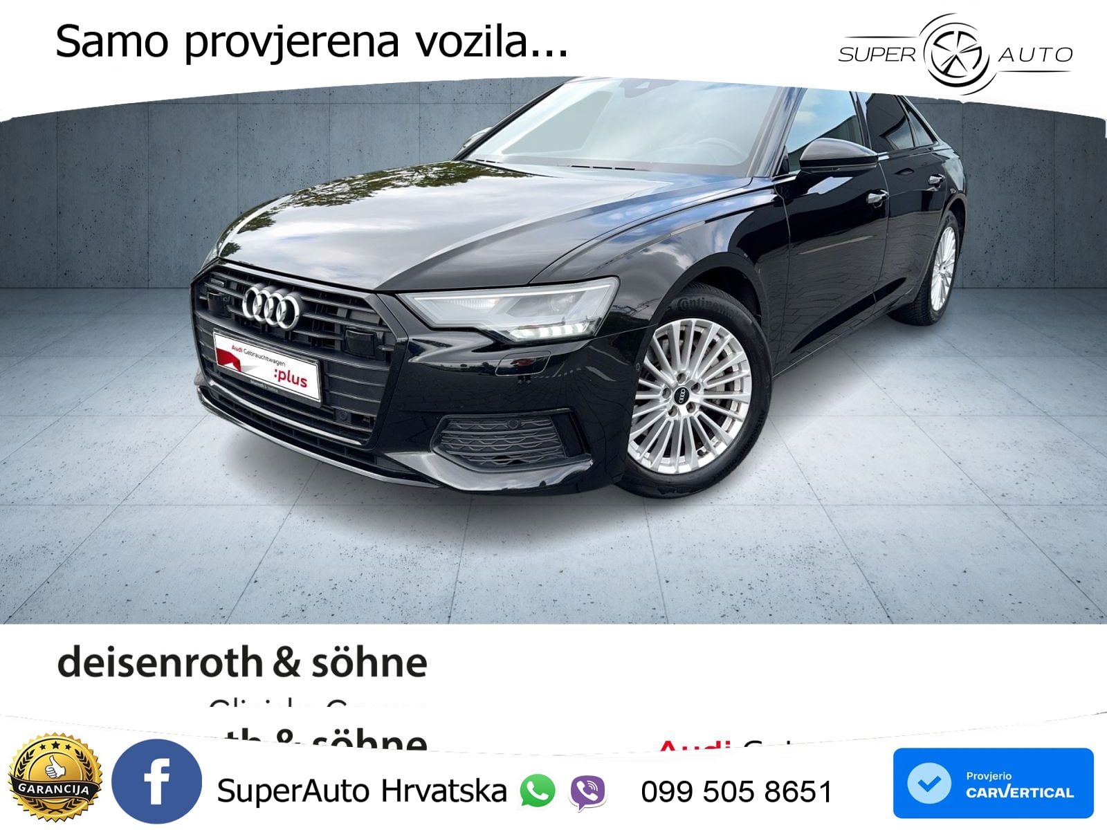 Audi A6 45 TFSI (265 KS) quattro ultra S tronic LED+GR SJED+ACC