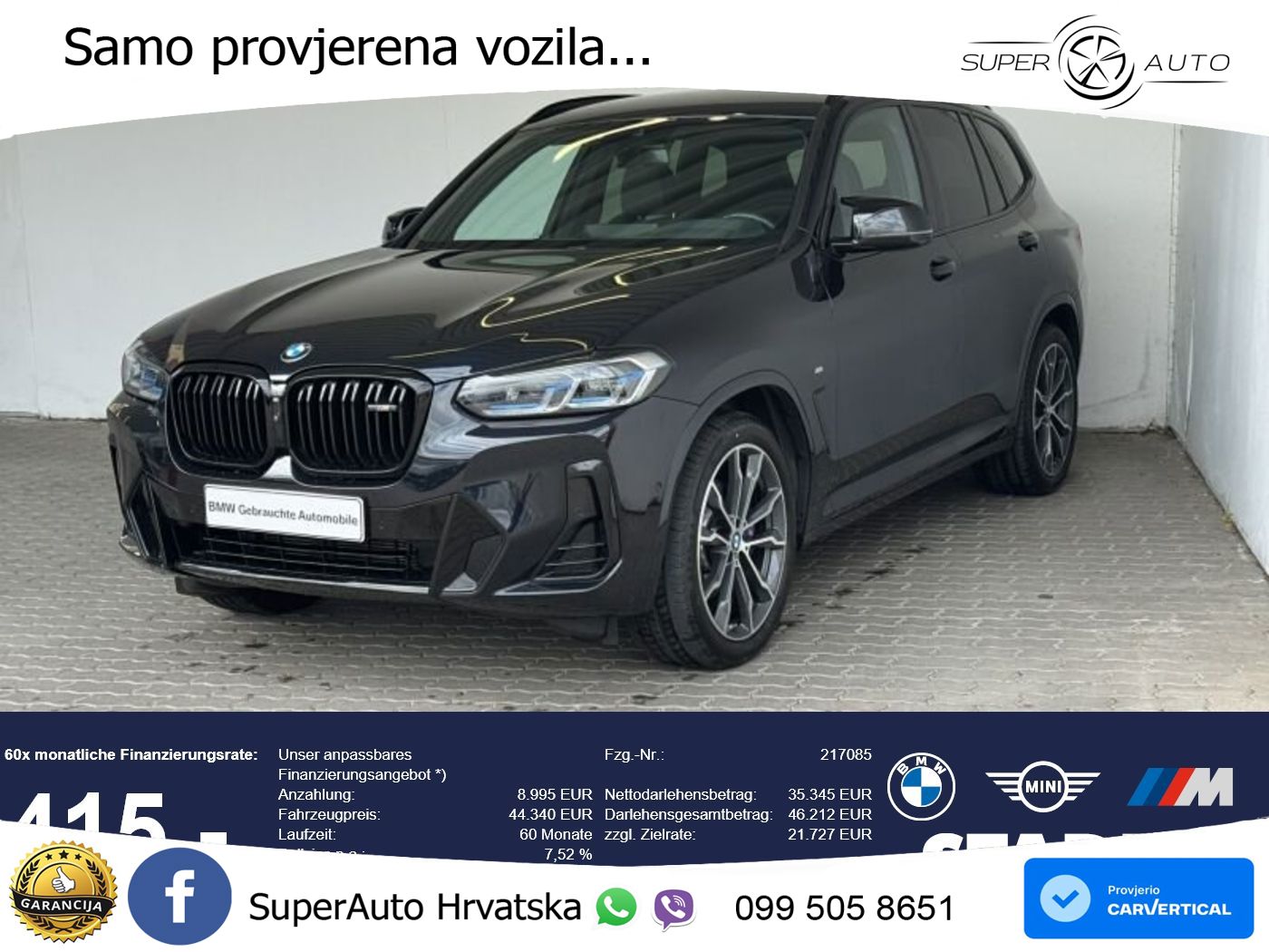 BMW X3 M40i xDrive Steptronic
