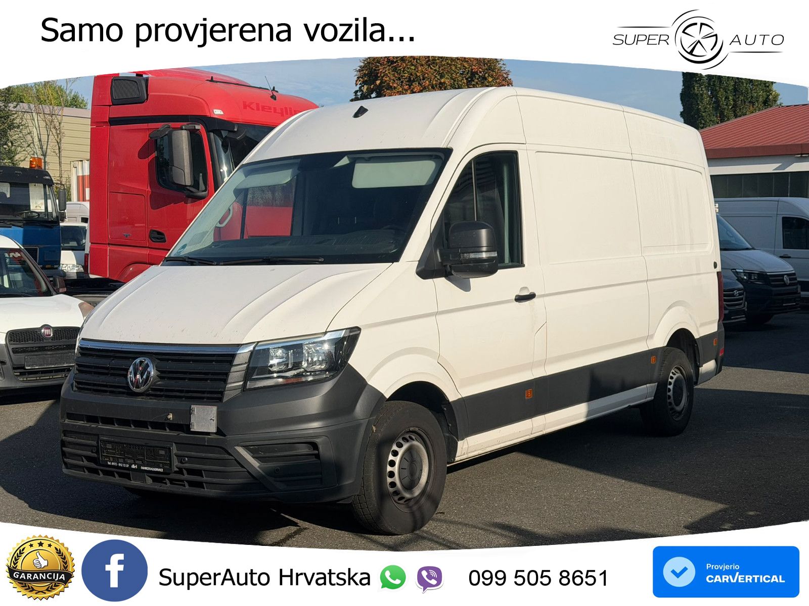 Volkswagen Crafter* 140 KS