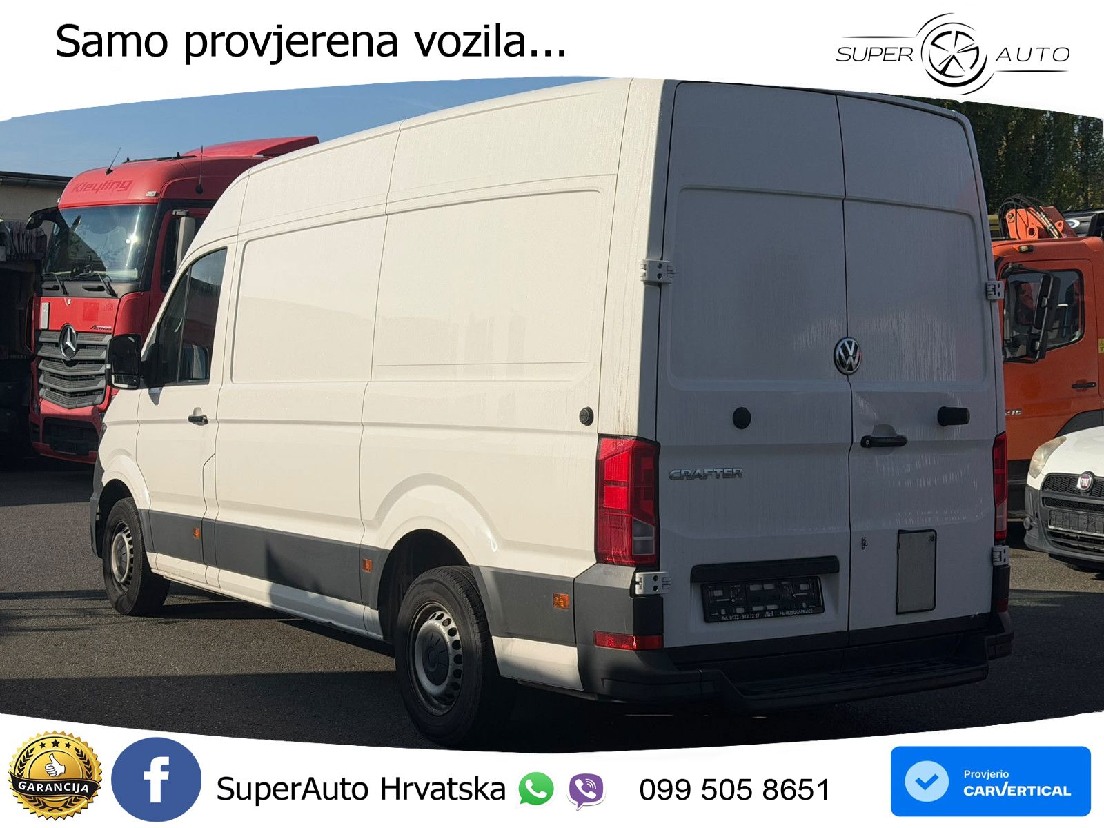 Volkswagen Crafter* 140 KS