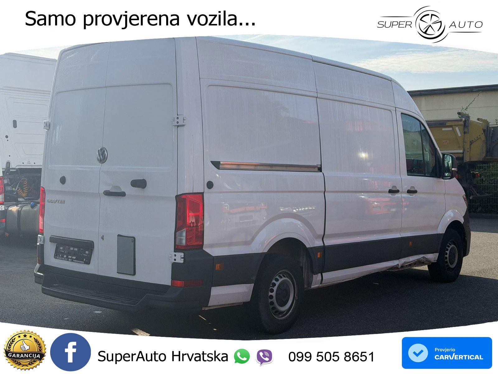 Volkswagen Crafter* 140 KS