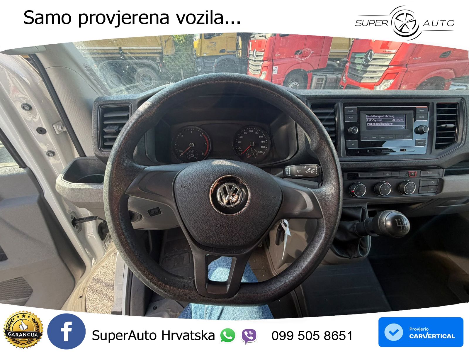 Volkswagen Crafter* 140 KS