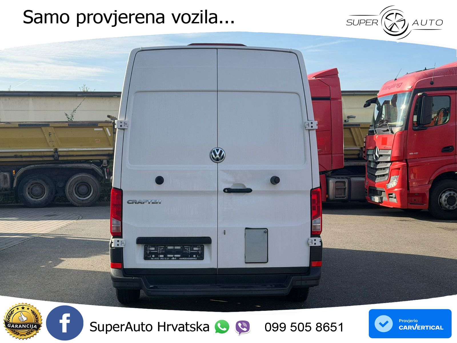 Volkswagen Crafter* 140 KS