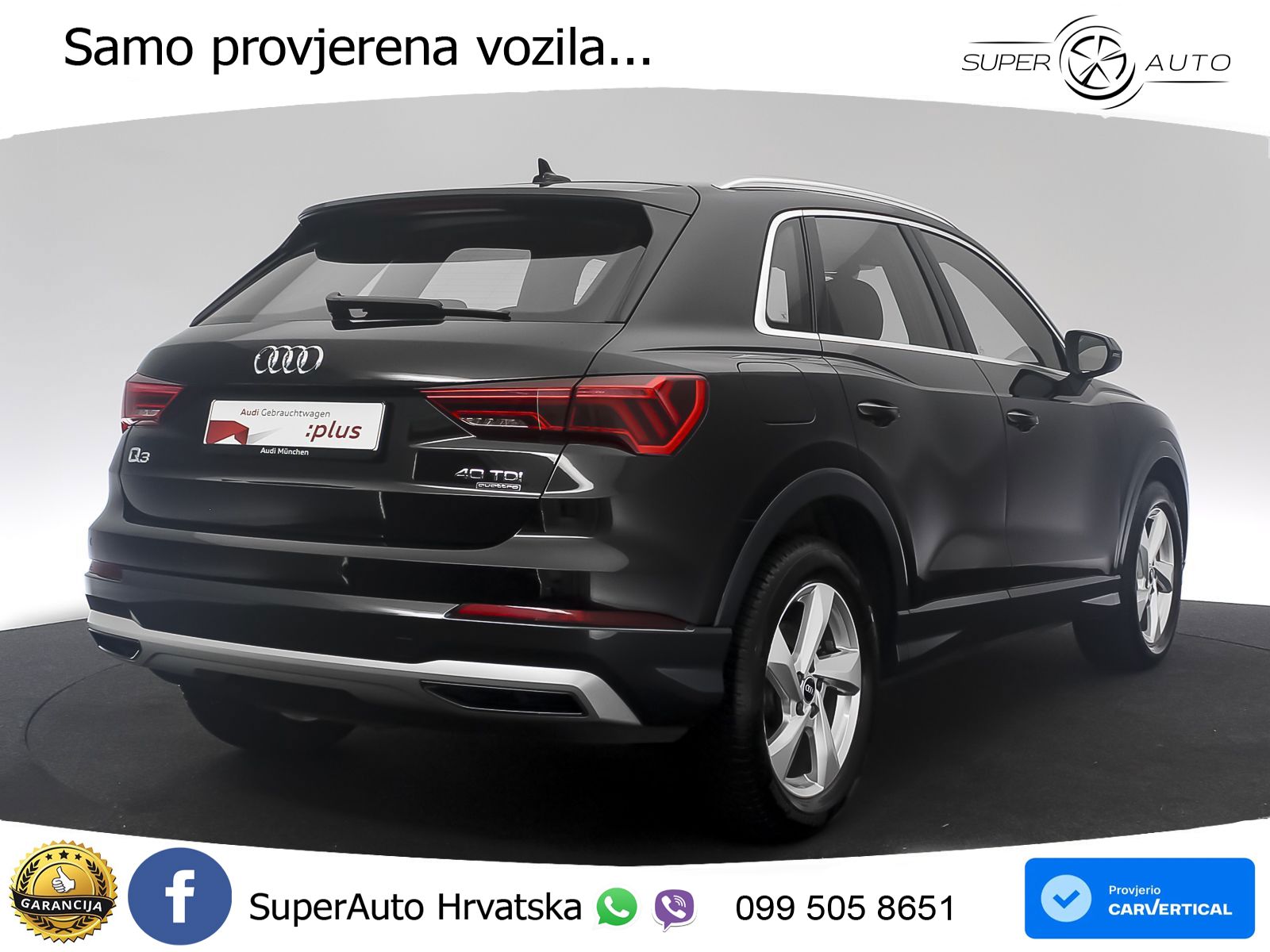 Audi Q3 40 TDI (200 KS) quattro S tronic advanced