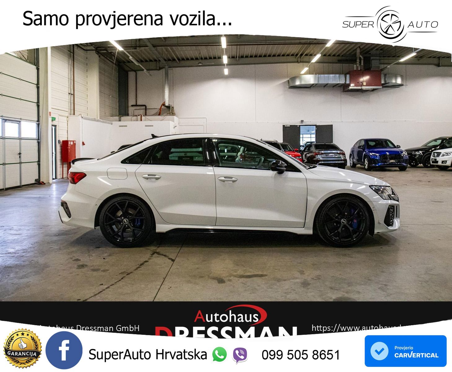 Audi RS3 Sedan 2.5 TFSI (400 KS) quattro S tronic MATRIX+GR SJED+KAM