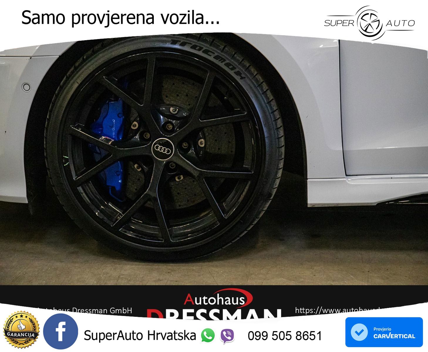 Audi RS3 Sedan 2.5 TFSI (400 KS) quattro S tronic MATRIX+GR SJED+KAM