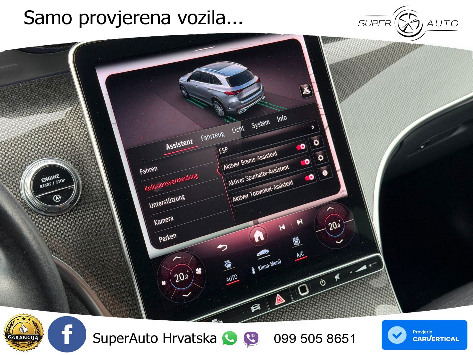 Mercedes GLC 220d (197 KS) 4MATIC 9G-TRONIC Avantgarde LED+GR SJED+ACC
