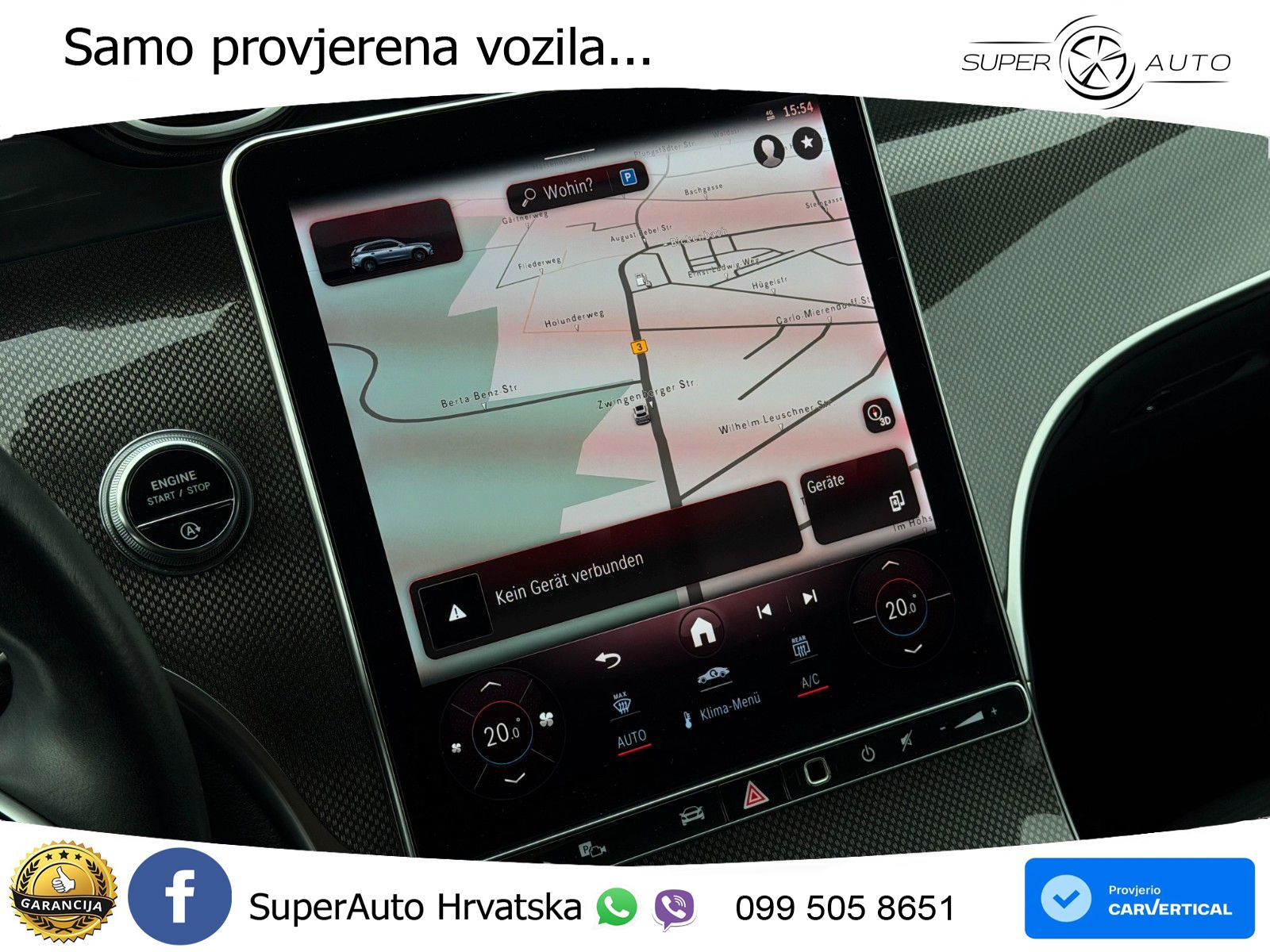 Mercedes GLC 220d (197 KS) 4MATIC 9G-TRONIC Avantgarde LED+GR SJED+ACC