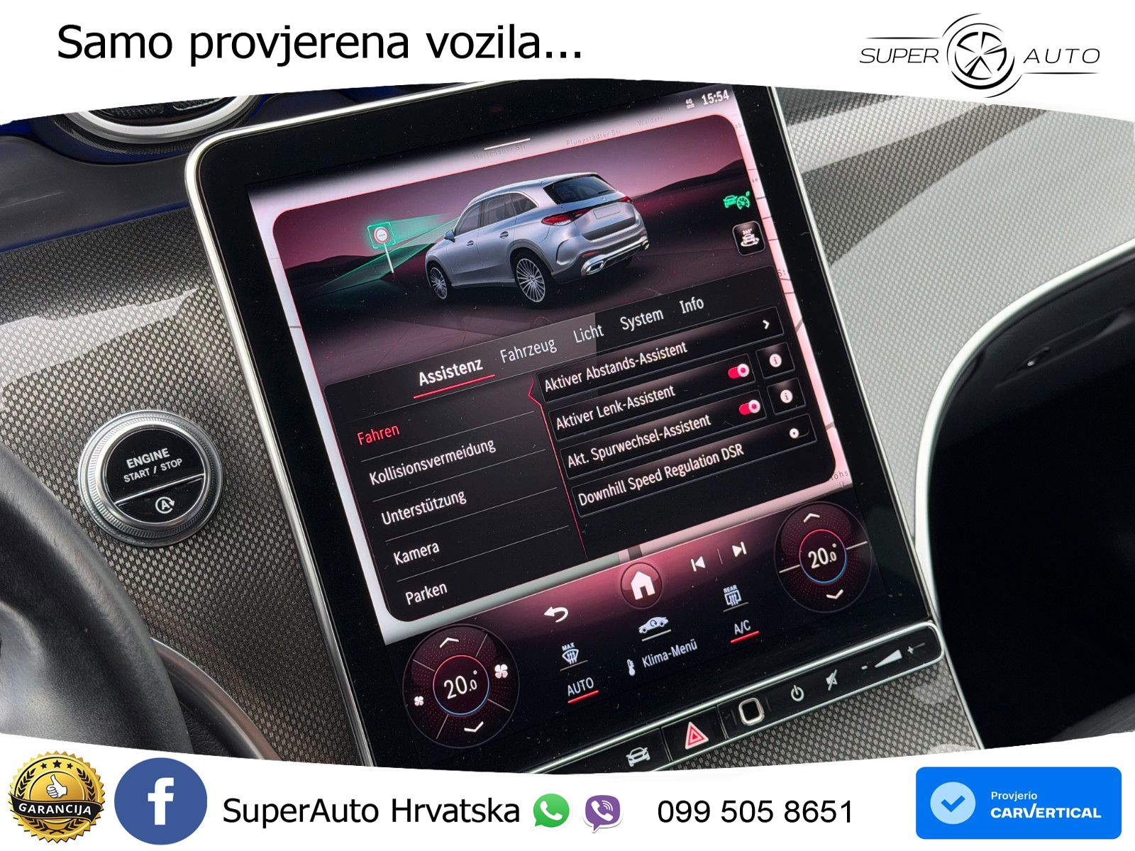 Mercedes GLC 220d (197 KS) 4MATIC 9G-TRONIC Avantgarde LED+GR SJED+ACC
