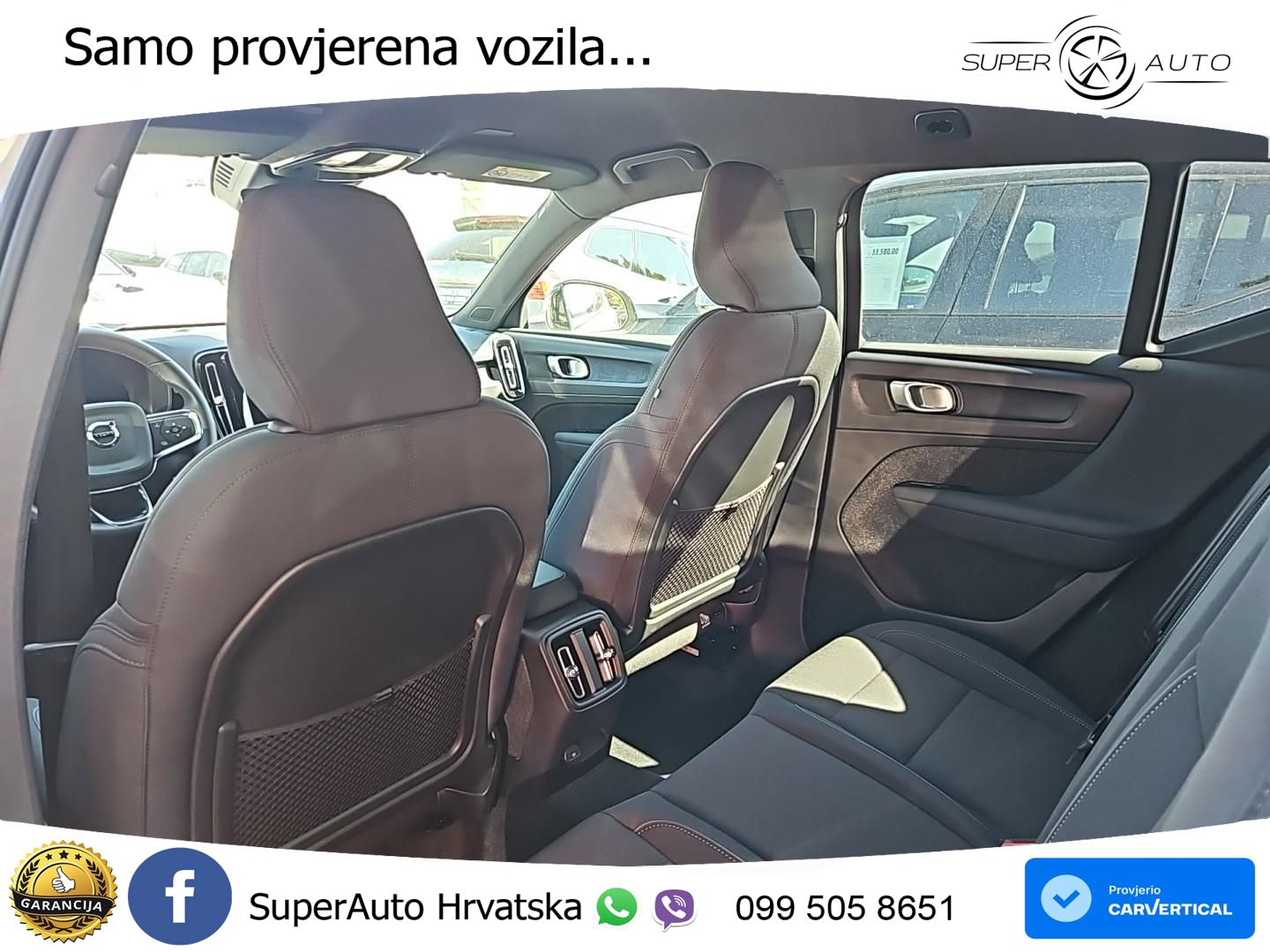 Volvo XC40 Recharge 69 kWh 238 KS Single Motor LED+GR SJED+ACC