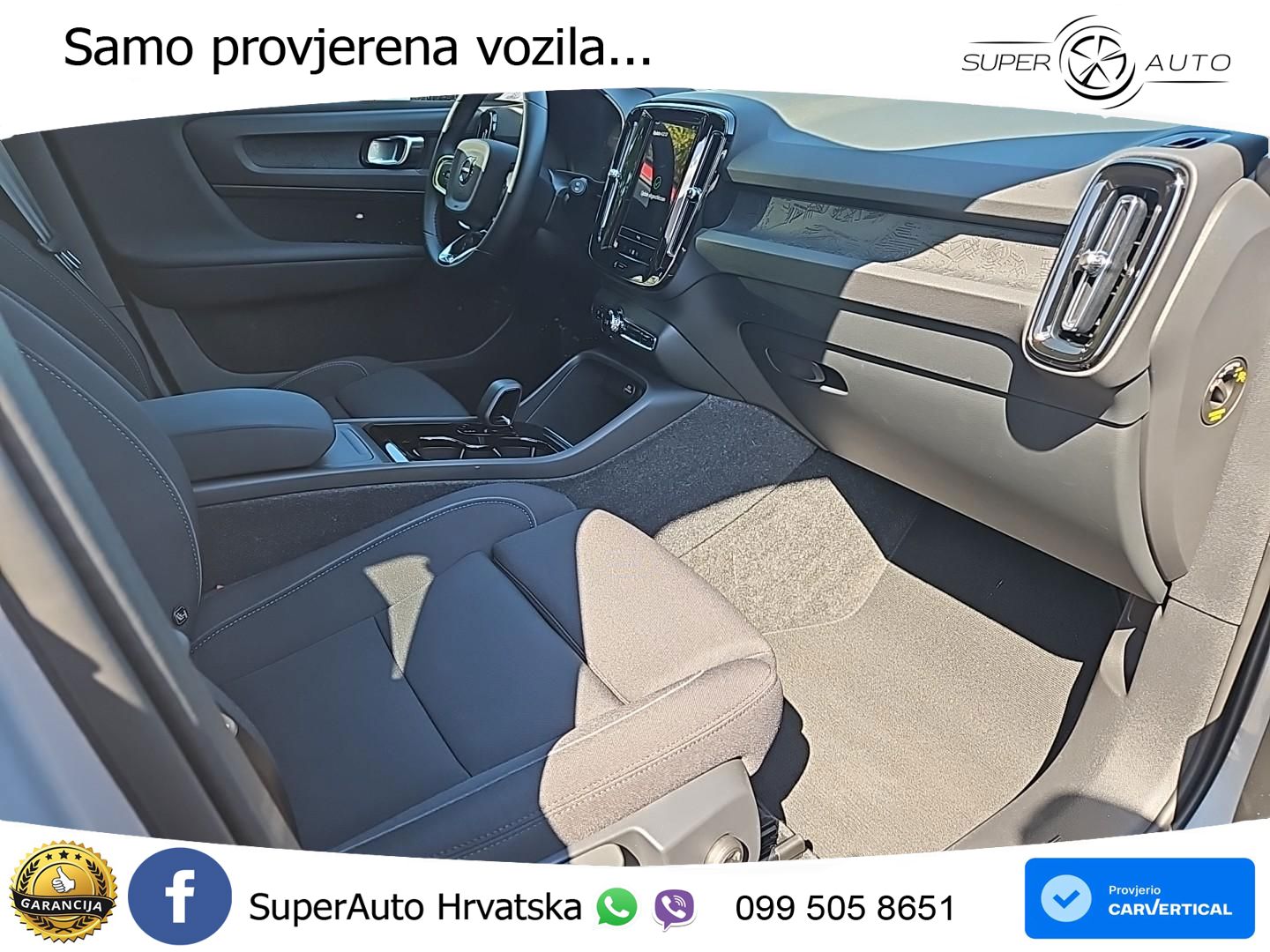 Volvo XC40 Recharge 69 kWh 238 KS Single Motor LED+GR SJED+ACC