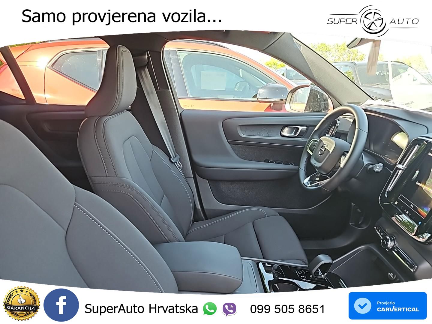 Volvo XC40 Recharge 69 kWh 238 KS Single Motor LED+GR SJED+ACC