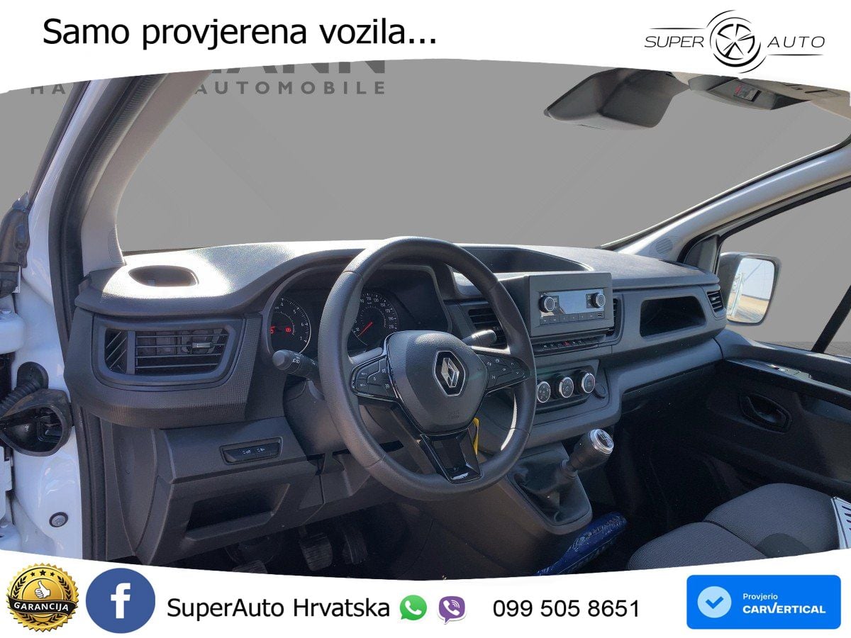 Renault Trafic Kasten 2.0 BLUE dCi 110 L1H1 3.0t Komfort 110 KS