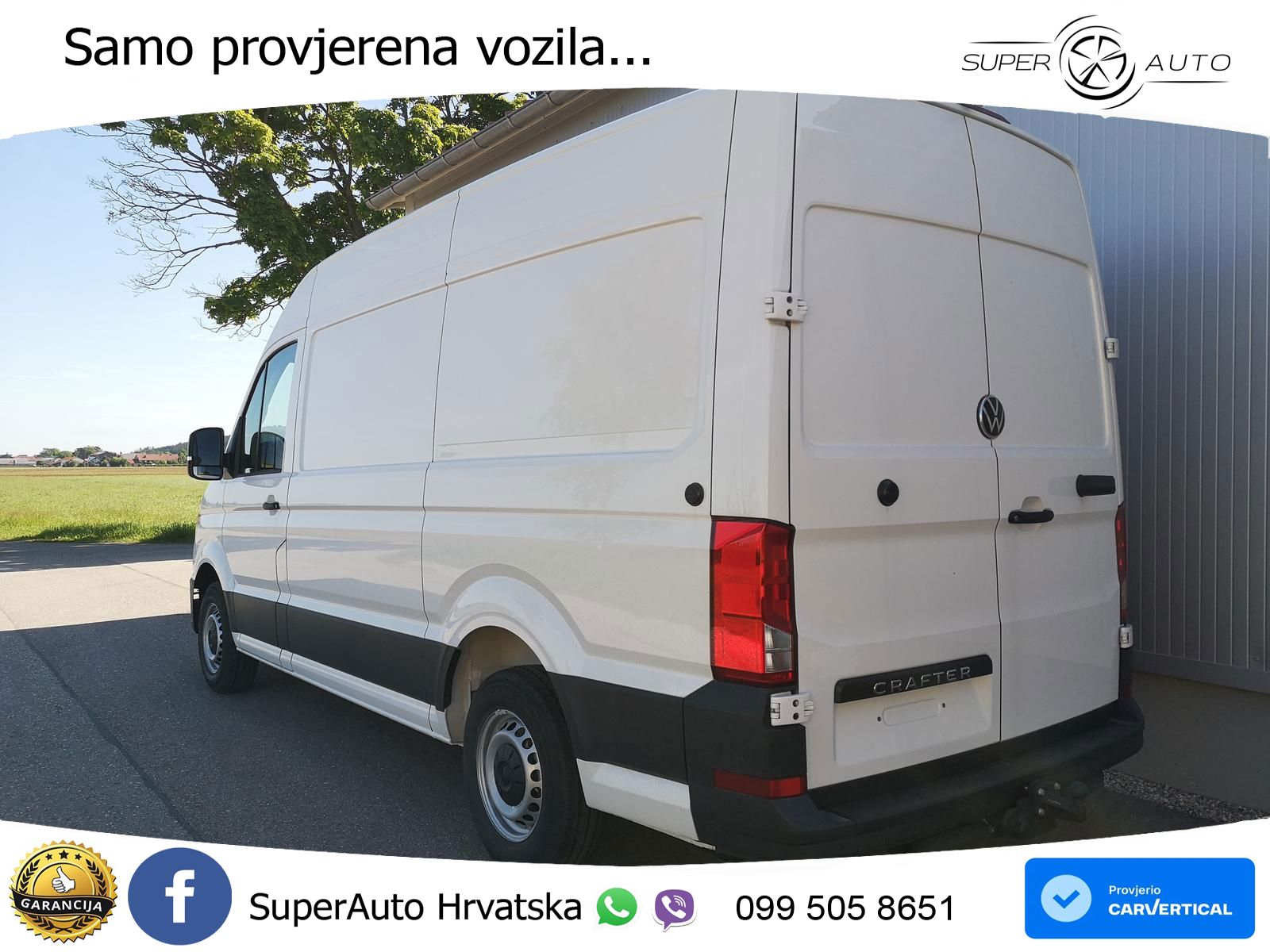 Volkswagen Crafter 2.0 TDI 35 L3H3 DSG LED Hochdach AHK Kam 177 KS