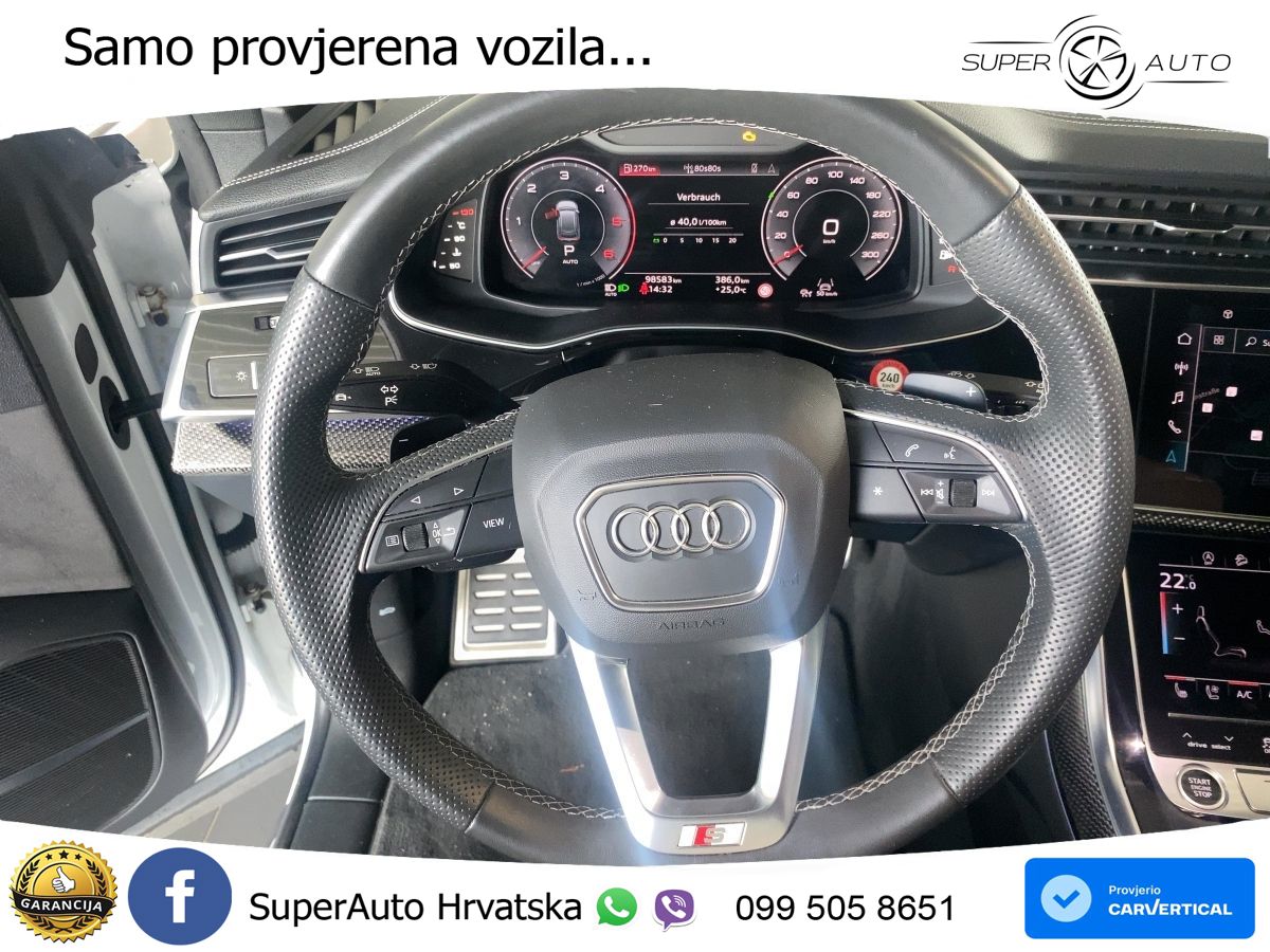 Audi Q8 50 TDI V6 (286 KS) quattro Tiptronic