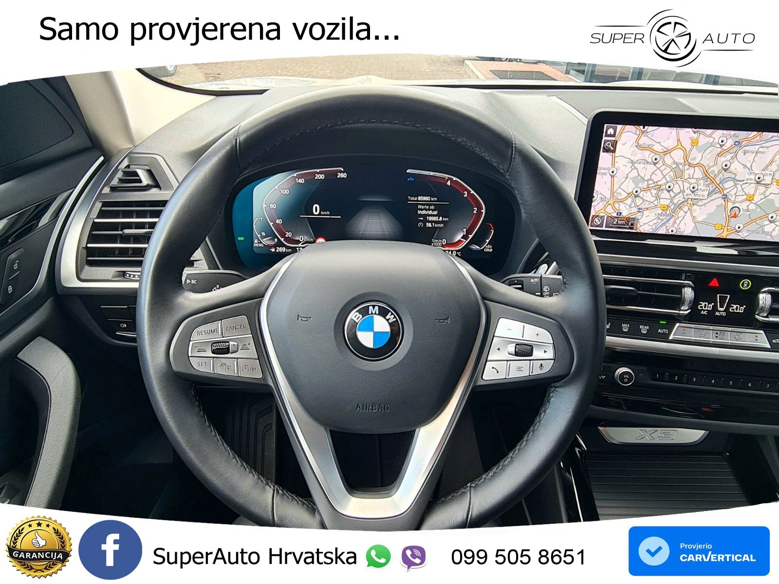 BMW X3 20d xDrive Steptronic LED+GR SJED+ACC