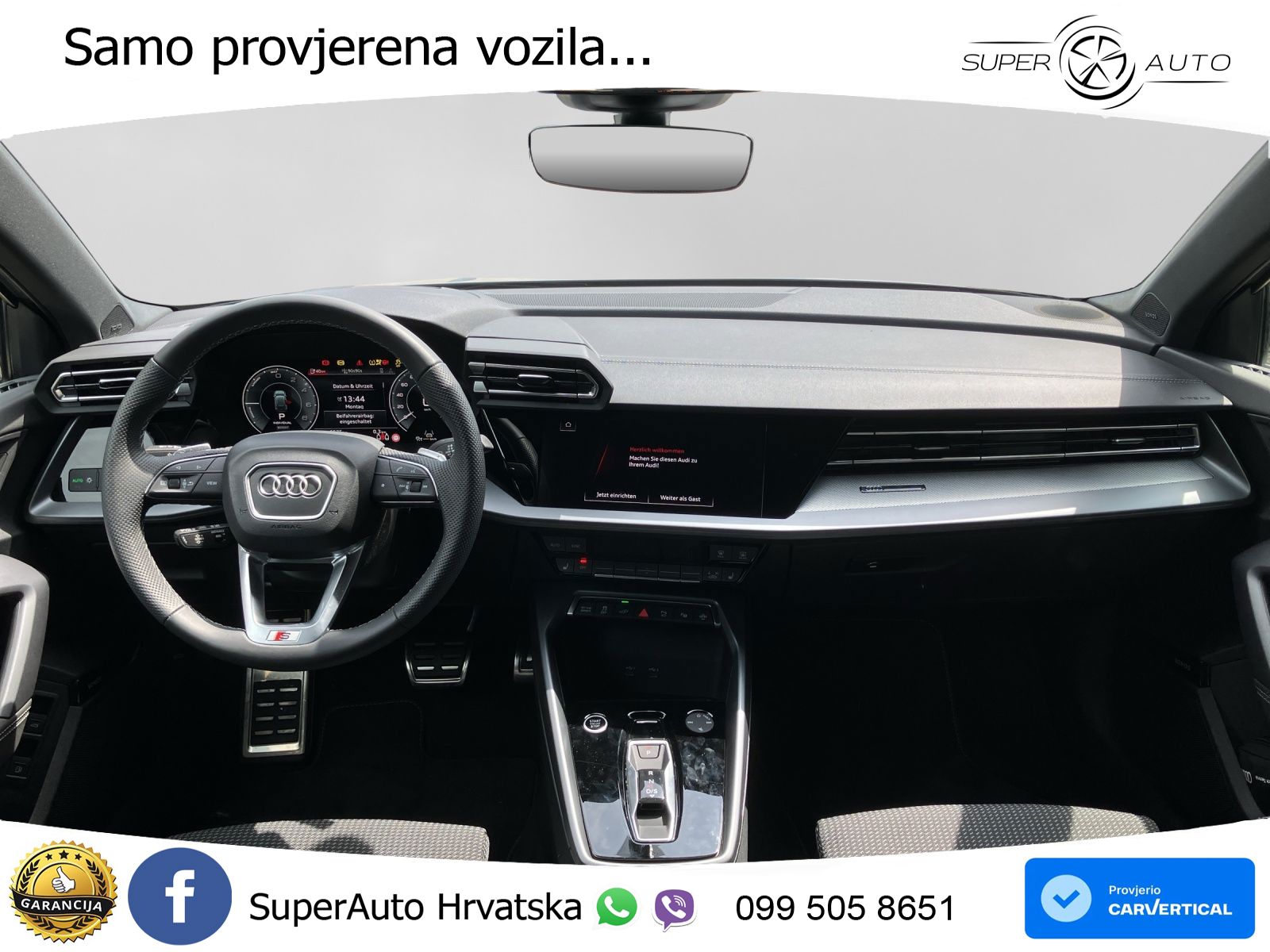 Audi A3 Sportback 40 TFSI e (204 KS) Plug-in Hybrid S tronic S line LED+GR SJED+ACC