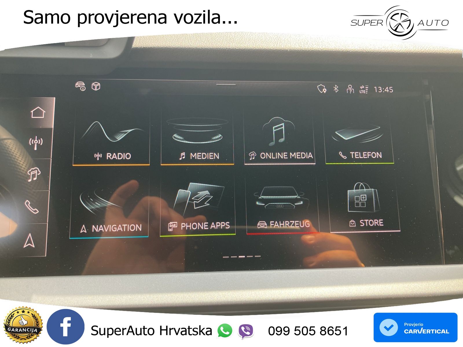 Audi A3 Sportback 40 TFSI e (204 KS) Plug-in Hybrid S tronic S line LED+GR SJED+ACC