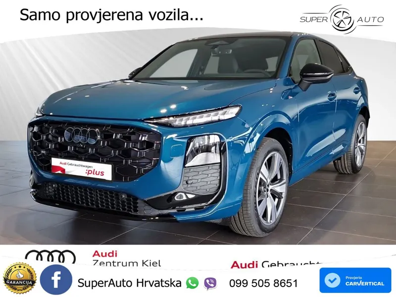 Audi Q3 Sportback 1.5 TFSI (150 KS) S tronic S line LED+GR SJED+ACC