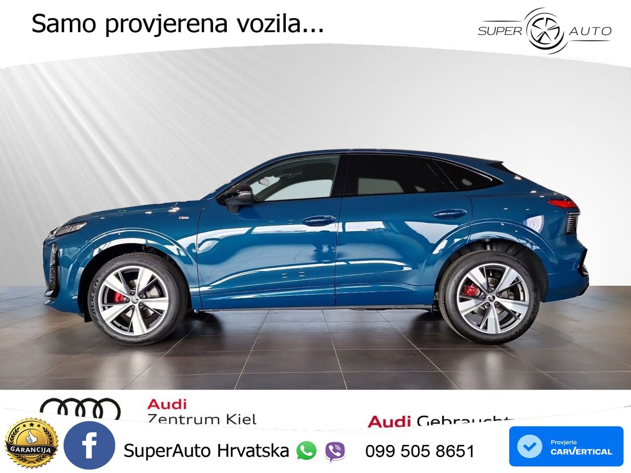 Audi Q3 Sportback 1.5 TFSI (150 KS) S tronic S line LED+GR SJED+ACC