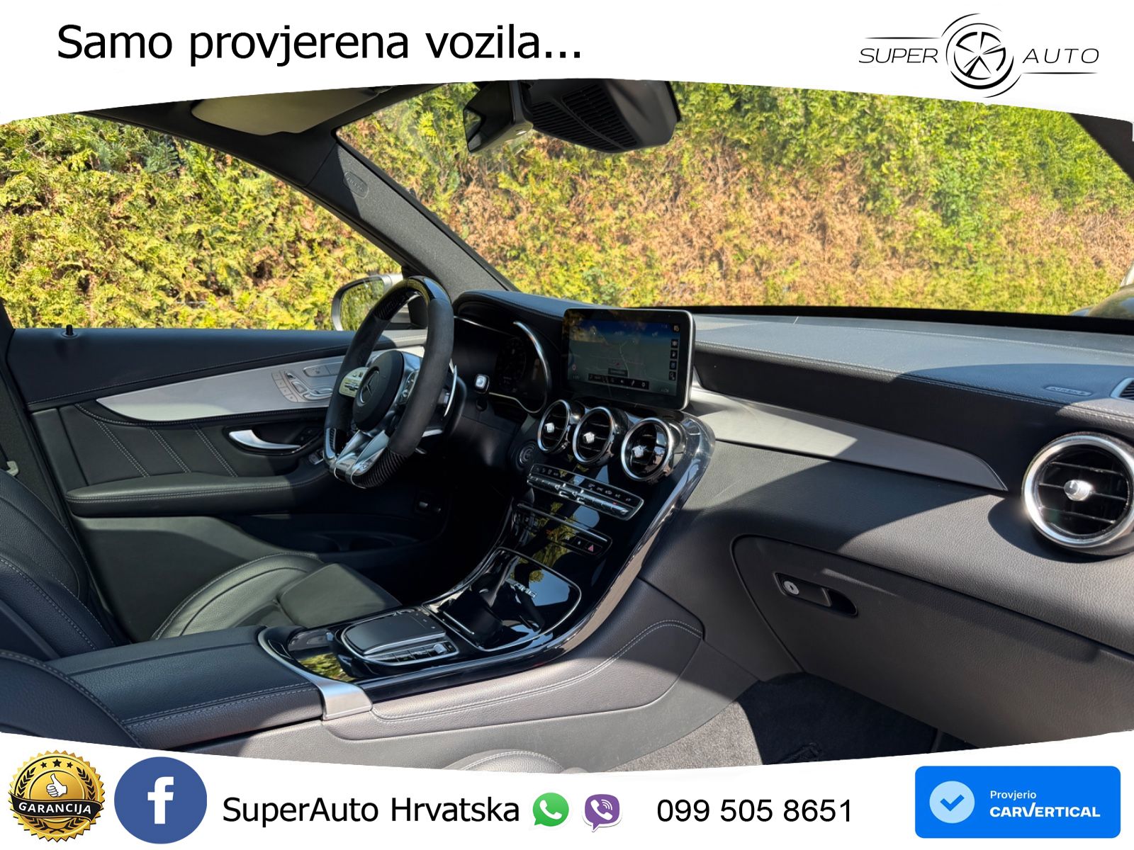 Mercedes AMG GLC 63 V8 (476 KS) 4MATIC+ MCT ACC+HEAD+4xGR SJED+360+PANO