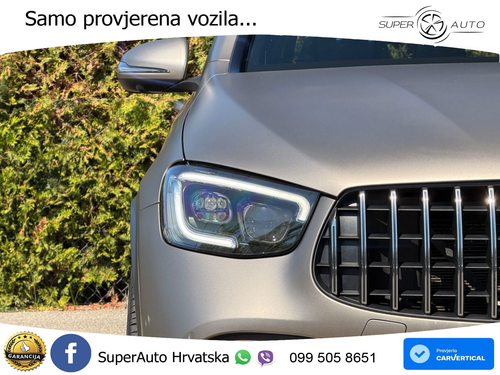 Mercedes AMG GLC 63 V8 (476 KS) 4MATIC+ MCT ACC+HEAD+4xGR SJED+360+PANO