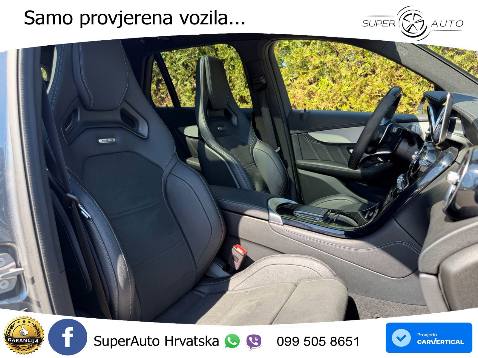 Mercedes AMG GLC 63 V8 (476 KS) 4MATIC+ MCT ACC+HEAD+4xGR SJED+360+PANO